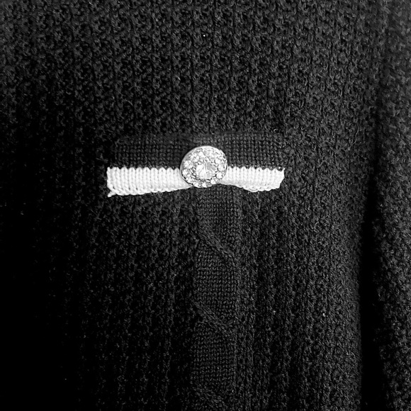 COLLEEN LOPEZ MY FAVORITE THINGS Favorite - Cardigan with Rhinestone Buttons 1X - Picture 7 of 16